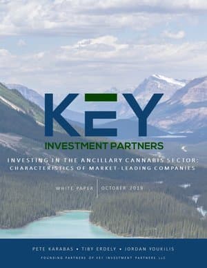 Investing in ancillary cannabis. Download free white paper from KEY Investment Partners